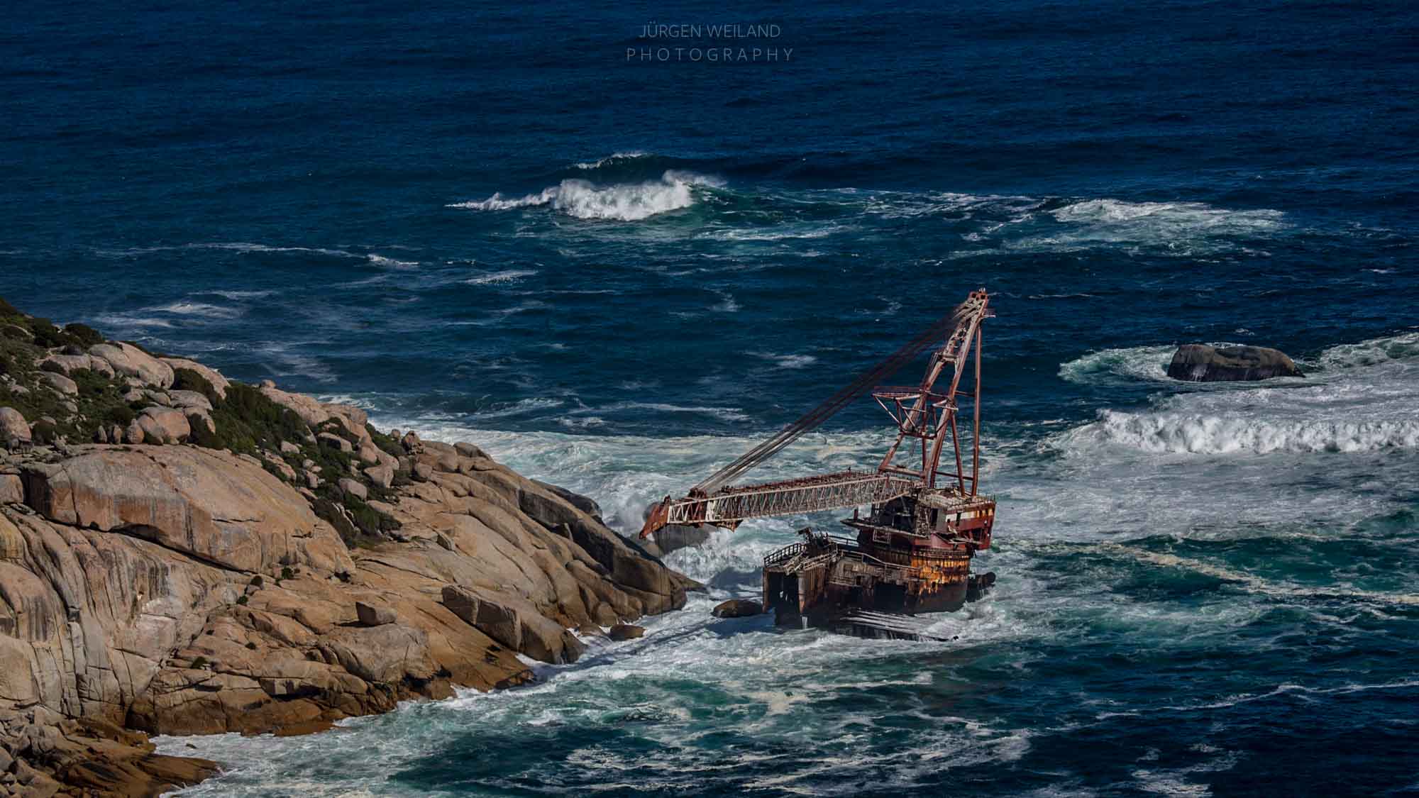  Wreck along the Route to Hout Bay 
