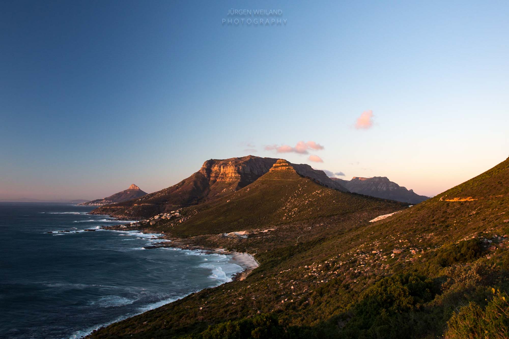  Lion's Head with Small Lion's Head @ Sunset 