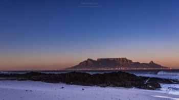  Bloubergstrand - View to Table Mountain and City of Cape Town 