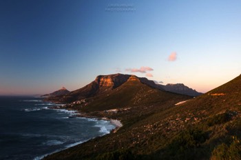  Lion's Head with Small Lion's Head @ Sunset 
